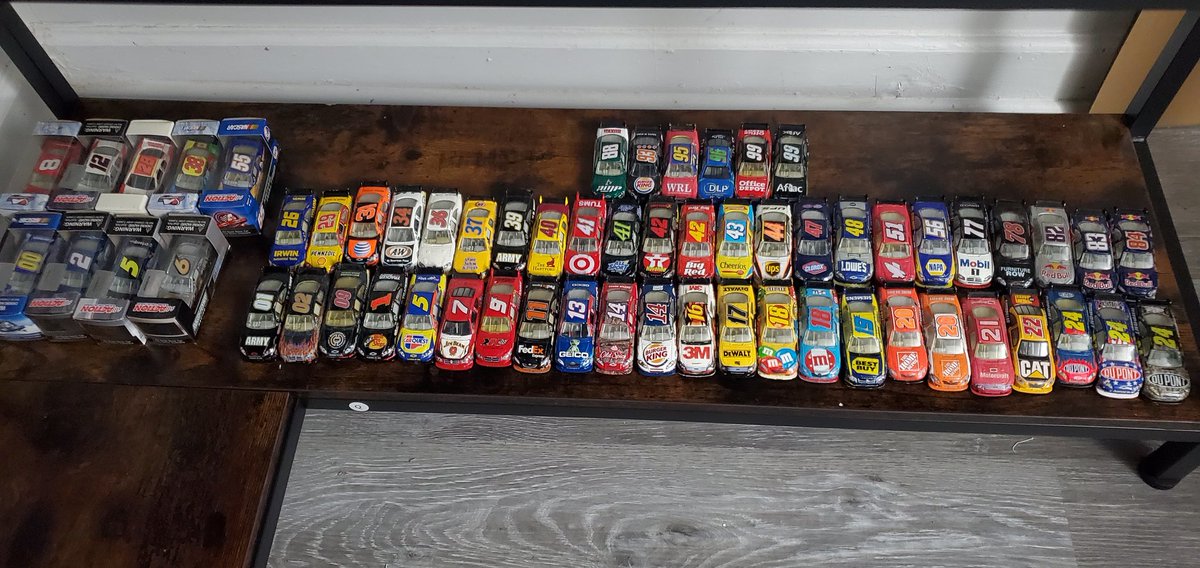 CannedFailure's tweet photo. I love my stupid and expensive hobby
I LOVE NASCAR DIECASTS RAAAAHHHH https://t.co/YcNFdHDx2s