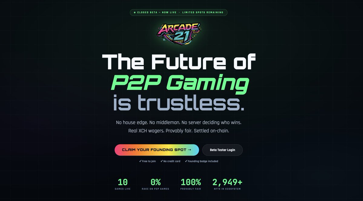 Arcade21 tweet media