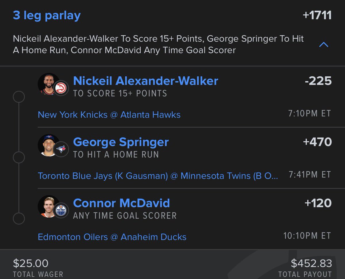 PakayeI38717's tweet image. Buckets!🏀
Dingers!💣
Goals!🚨

#NBA #DFS #DraftKings                    #nfl #MLB #CSGO #kbo #fanduel #prizepicks #tennis #GamblingTwiiter #CollegeBasketball #CollegeFootball #highschool