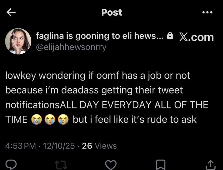 deerlijah's tweet photo. sorry i just don’t think she ever had a job https://t.co/4jgMVsd2gn