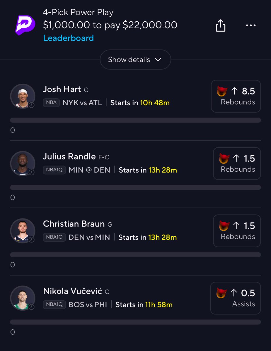 PIbele5211's tweet image. The Script Is Written ✍️

#NBA #DFS #DraftKings                 #nfl #MLB #CSGO #kbo #fanduel #prizepicks #tennis #GamblingTwiiter #CollegeBasketball #CollegeFootball #highschool