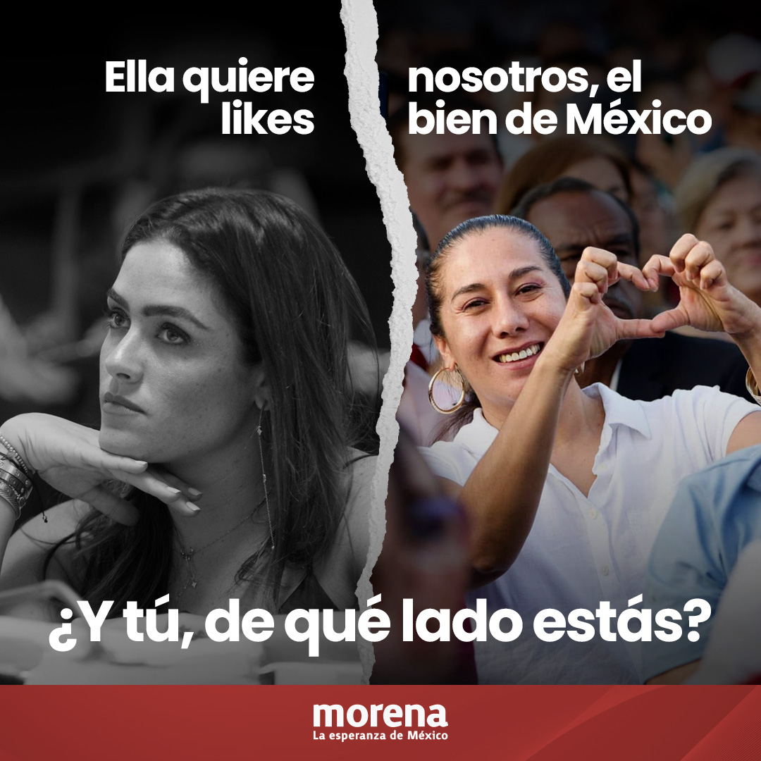 Morena tweet media