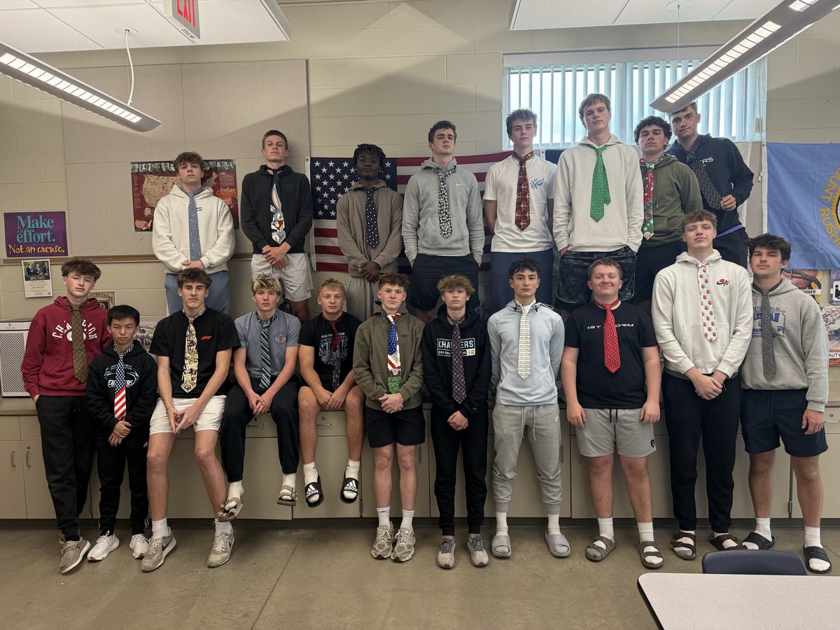 Life skills day today at SFC! Ties are not  perfect yet… but we are learning!