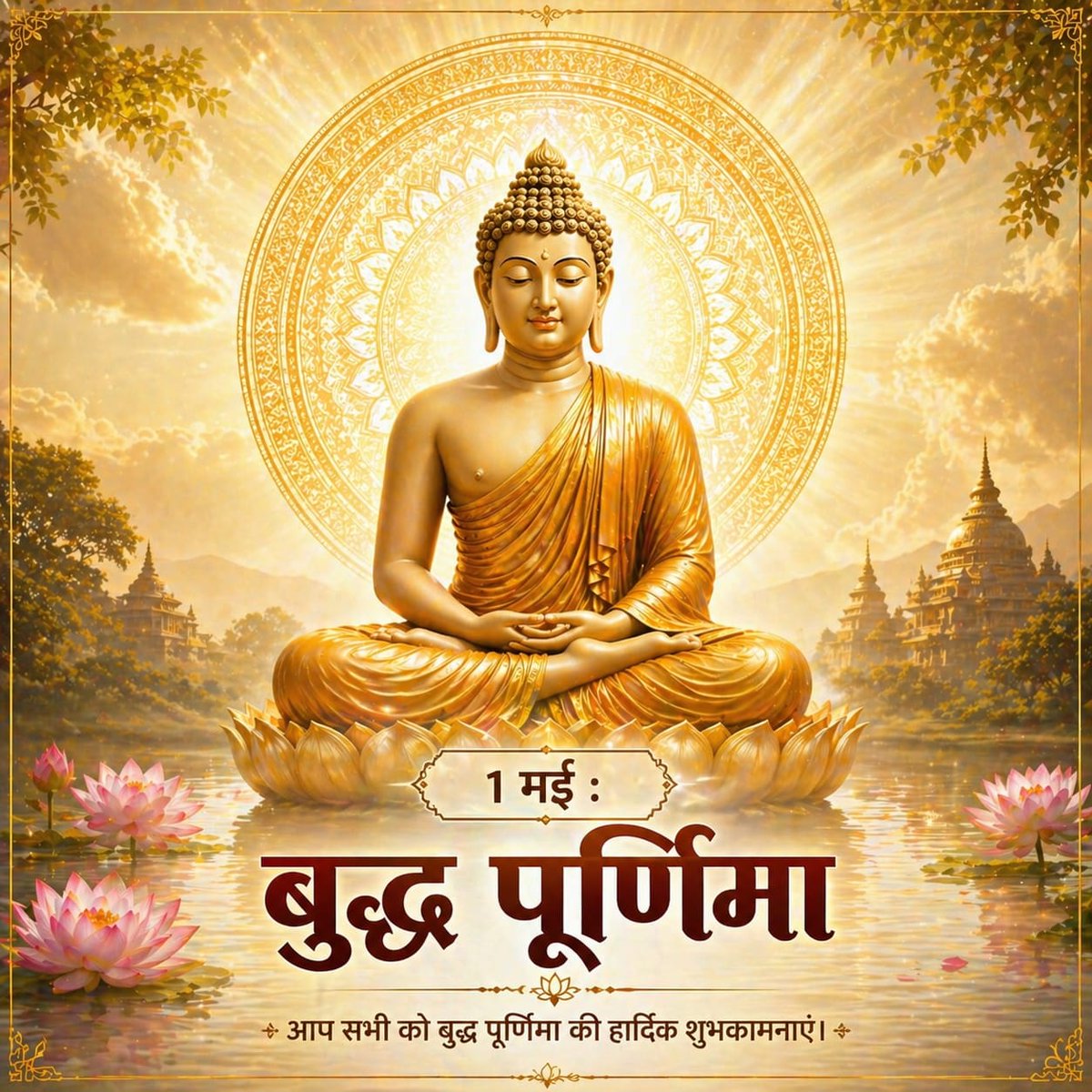 बुद्ध पूर्णिमा की आप सभी को हार्दिक शुभकामनाएं...💐💐

#budhpurnima  #LokKalyanSetu  #SantShriAsharamjiBapu