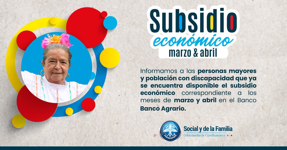 Secretaría de lo Social y la Familia Cundinamarca tweet media