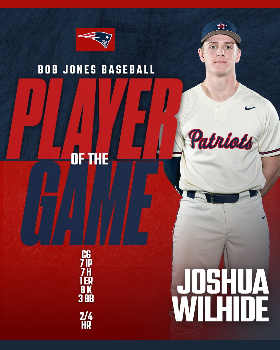 Bob Jones Baseball tweet media