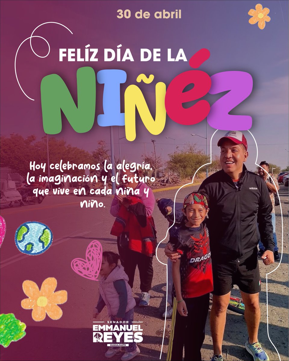 EmmanuelReyesC's tweet photo. Sonrisas que lo dicen todo.
Cada niña y cada niño tiene una voz única, ideas grandes y sueños que merecen ser escuchados.
Escucharles también es construir un mejor futuro.
¡Feliz Día de la Niña y el Niño!
#DíaDeLaNiñaYElNiño #Niñez #VocesQueImportan #FuturoDeMéxico https://t.co/bWVnmbbF31
