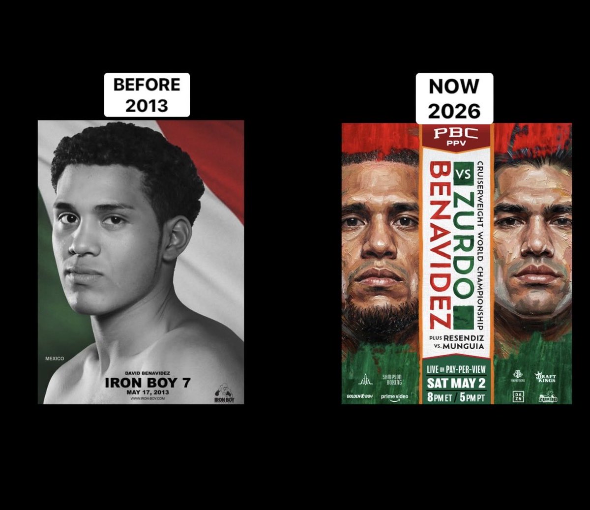 dantheboxingman's tweet image. ‼️DAVID “THE MONSTER” BENAVIDEZ‼️
👹👹

#Boxing #BenavidezZurdo
🔥🔥🥊🥊🥊