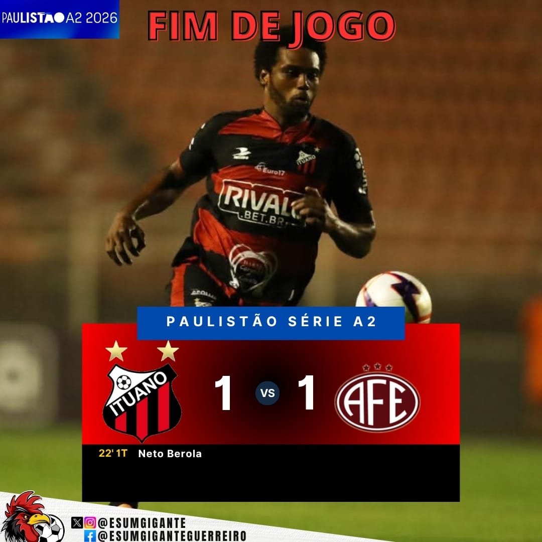 EsUmGigante's tweet image. Com direito a pênalti perdido, Ituano só empata com a Ferroviária em Araraquara e está eliminado do Campeonato Paulista Série A2.

#FutebolPaulistaEmCampo #Ituano #ituanofc #FerroviariaSAF #PaulistãoA2Rivalo