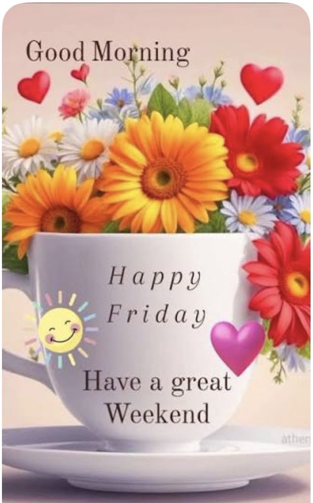 kusAujla's tweet photo. 🌹Good Morning !- Happy Friday!🌹
Let the good vibes roll in and the weekend countdown begin 😄✨
Wishing you a peaceful, positive, and productive day ahead 💛☕
#GoodMorning #FridayFeeling #PositiveVibes #WeekendIsNear https://t.co/lnTpx3Jct4