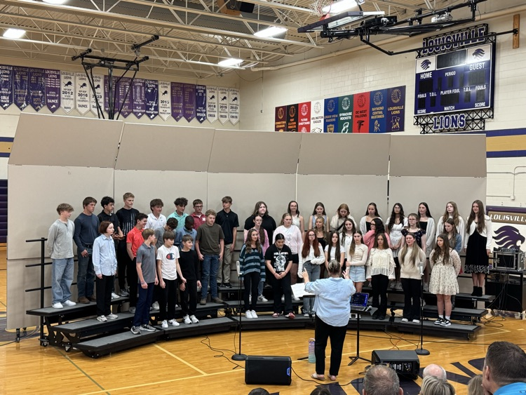 pride_purple's tweet image. Our 5th through 8th grade music students were in the spotlight tonight. We heard musical arrangements from our band and vocal music departments. Great job Lions! #WhatWeDo
