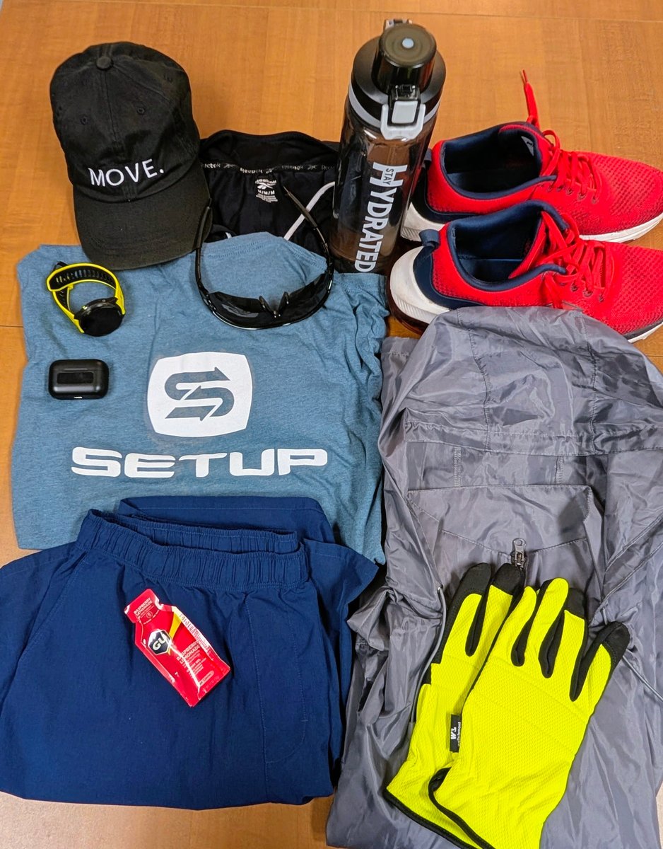 geoffcbrown's tweet image. Rain or shine… heading out to build the course. #MOVE