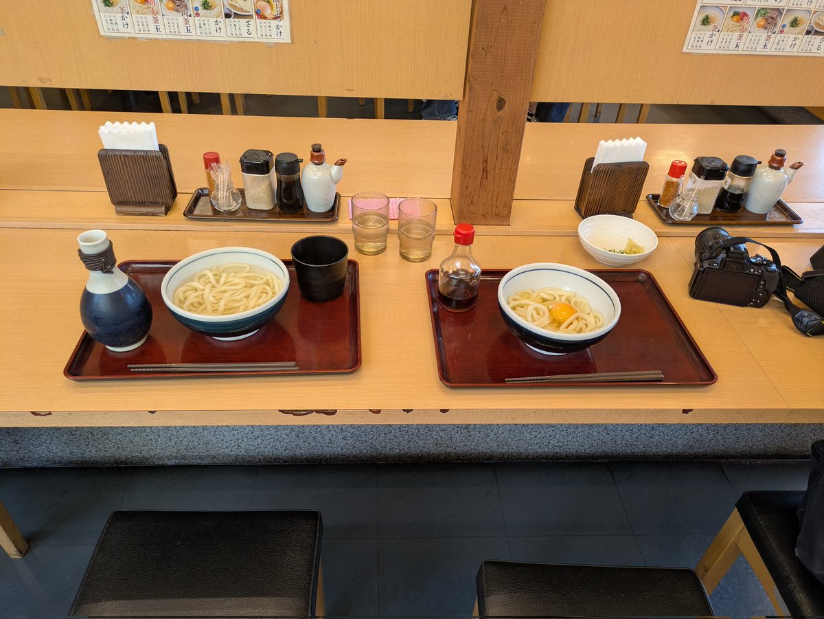121010932's tweet photo. 朝うどんは2杯が限界 https://t.co/A4hYrLEEXV