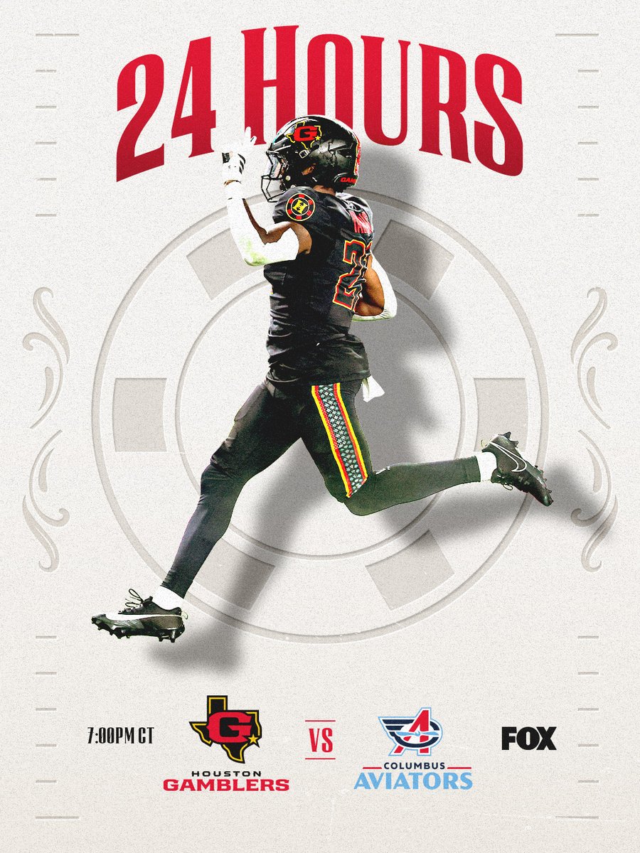 Houston Gamblers tweet media