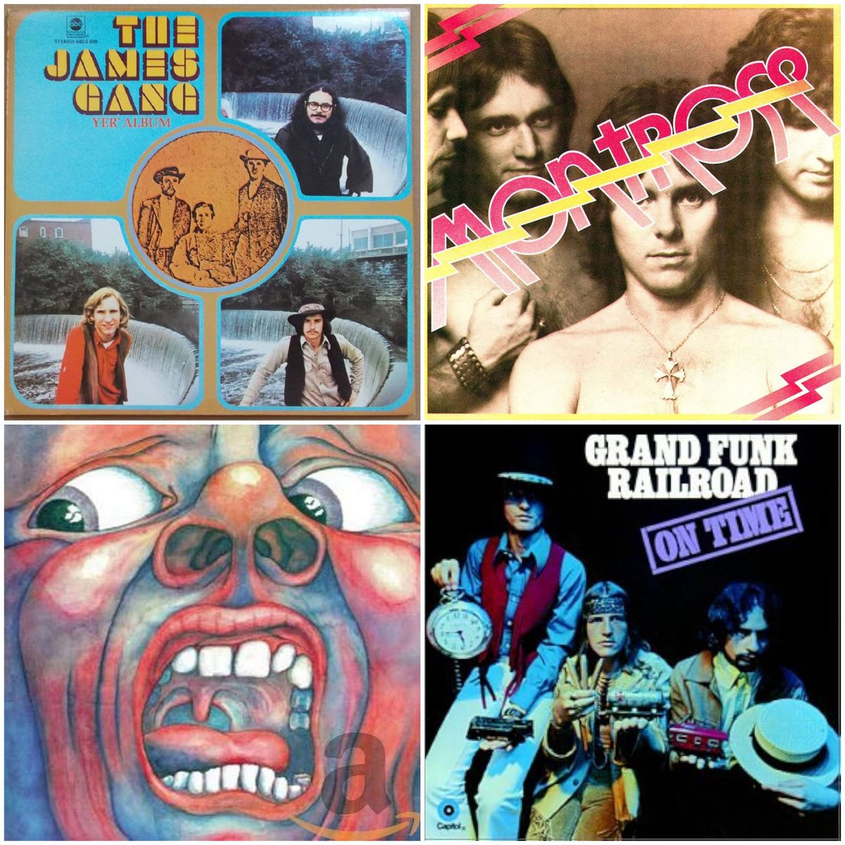 TonyJones000's tweet image. #Music What's your favorite debut album from the four pictured and which one is the runner-up? 💿🎶🥁🎸