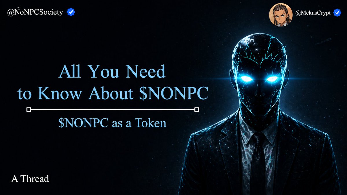 MekusCrypt's tweet photo. We’ve talked about the EVOLUTION already.
Now let’s get into what actually matters.
What is $NONPC… really?
Not the surface level answer.
Not "just another token".
But what it was designed to be after everything that came before.
#NONPC #Solana #Crypto
A Thread🧵 https://t.co/PDfhw50Ede