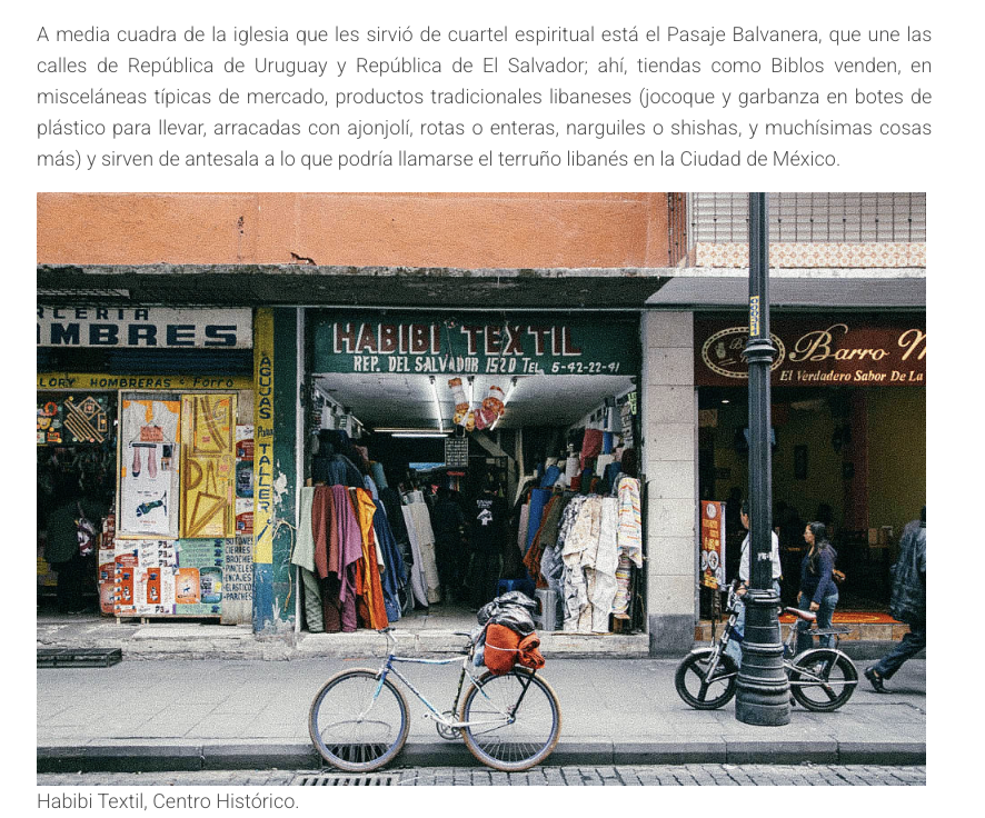 localmx_'s tweet photo. #CentroCDMX Te guiamos por la ruta libanesa en el Centro Histórico de la Ciudad de México donde puedes encontrar textiles, restaurantes, tiendas de productos libaneses, templos y otras cosas. https://t.co/P7GyK7gmrz https://t.co/TOxDA1iQaV