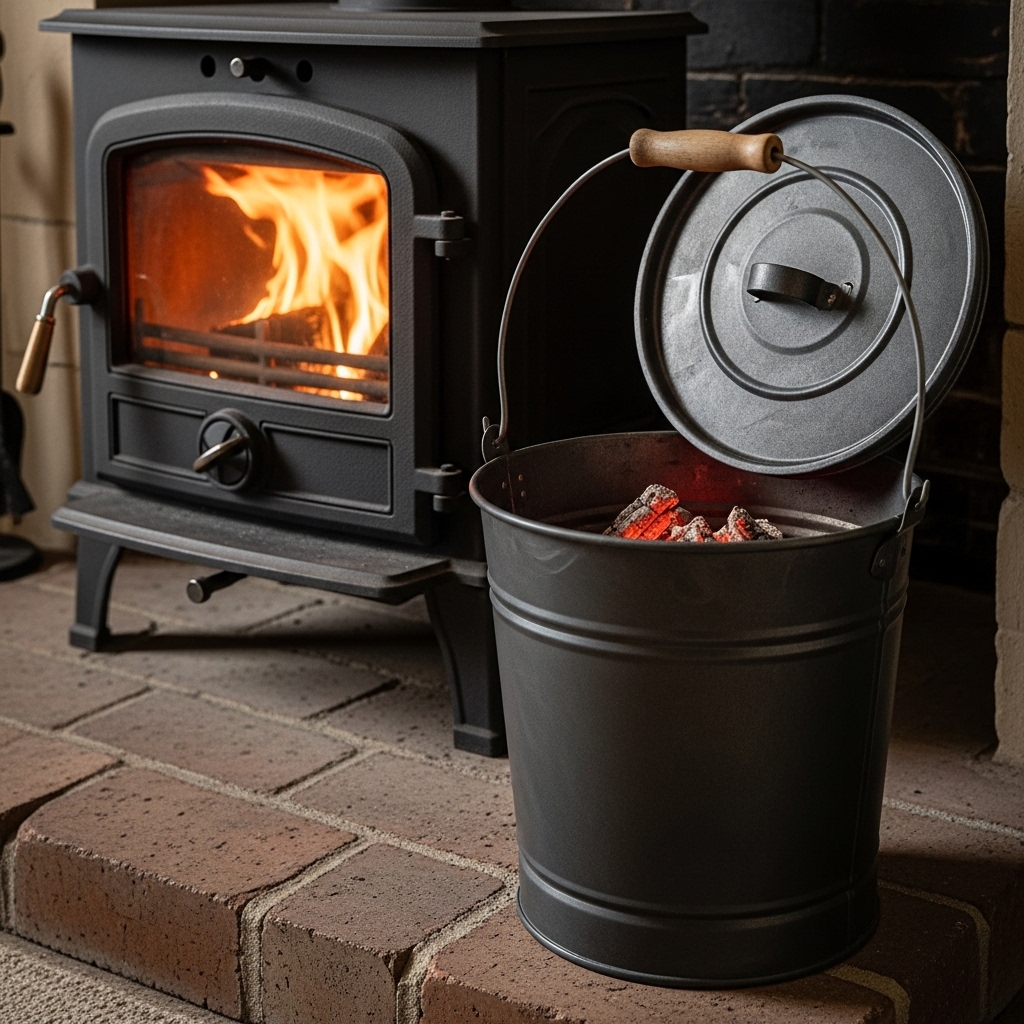 One mistake I made early:

Thinking ashes were cold.

They weren’t.

Here’s what I use now (and why it matters) 👇
 off-grid-cabin.com/wood-stove-acc…