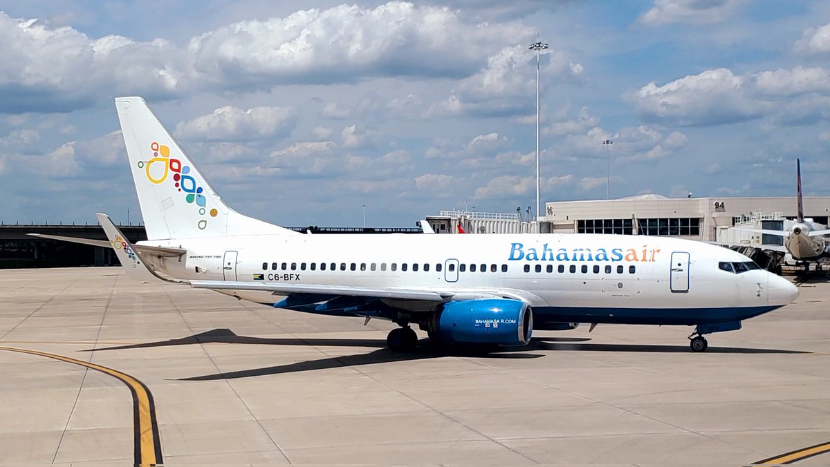 veryboeing's tweet image. Bahamasair #B737 -790 #C6BFX