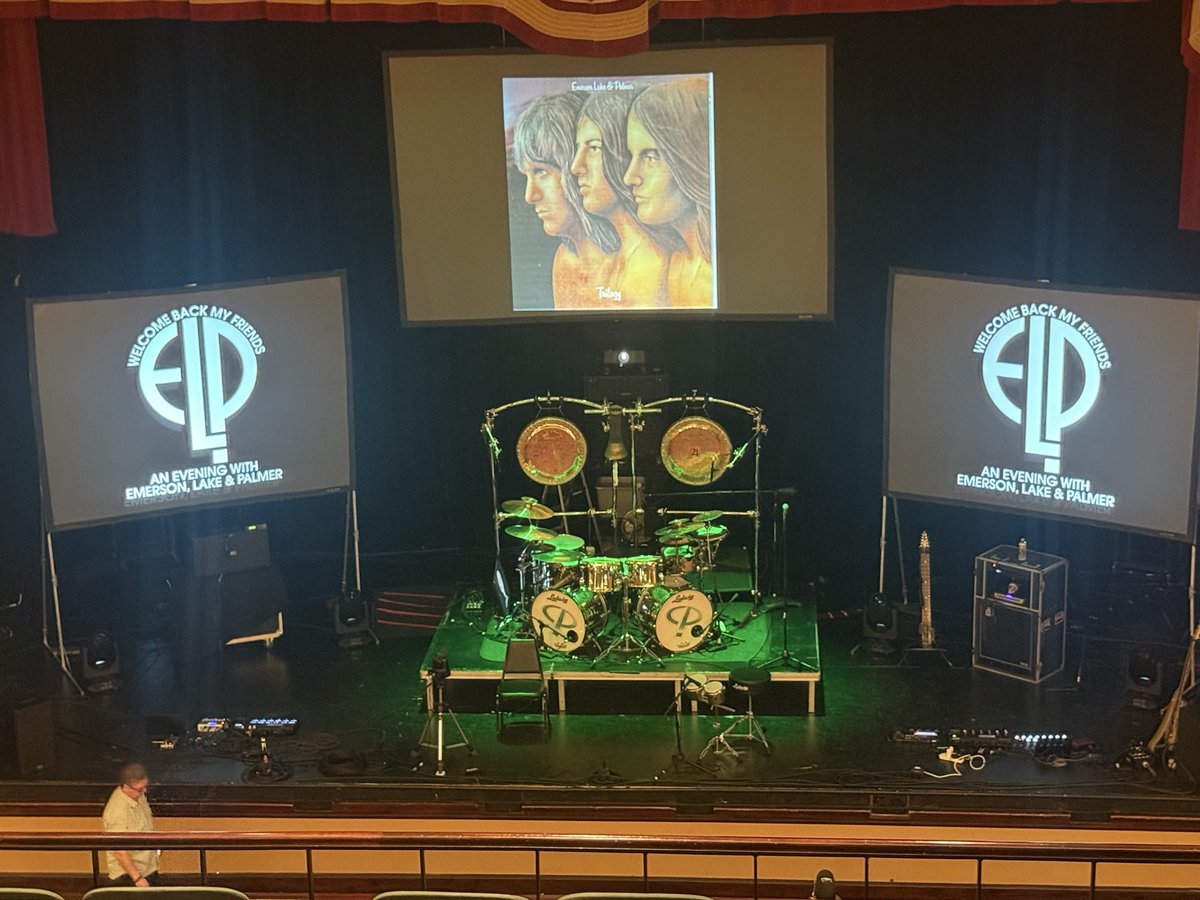 profbrantley's tweet photo. Okay, so - I’m not getting to see prog rock supergroup Emerson, Lake &amp; Palmer tonight. There are several reasons for this, chief among them that Keith Emerson and Greg Lake both tragically passed in 2016. https://t.co/7pgt1kCNNS