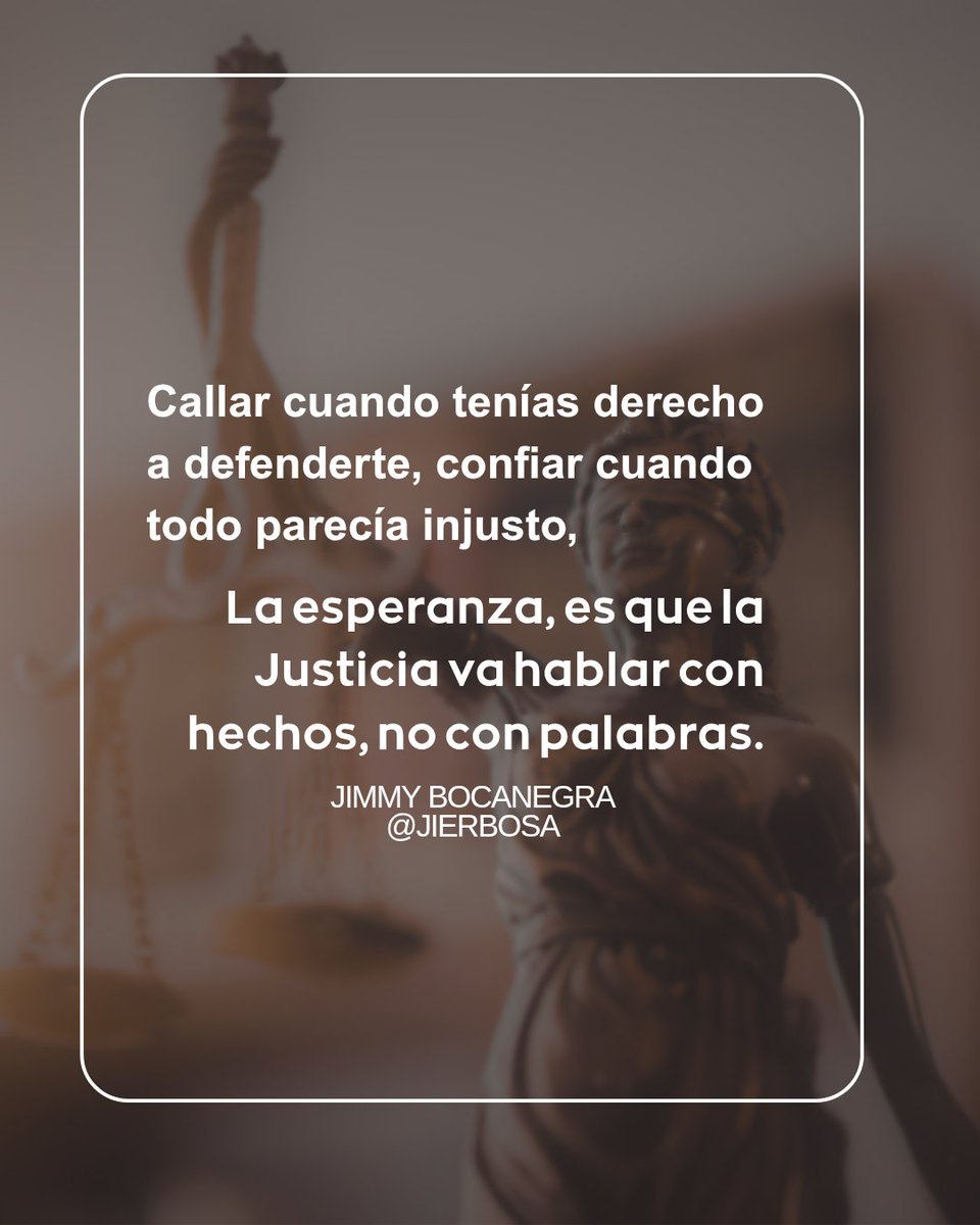 jierbosa's tweet photo. Hay silencios que no son debilidad, son estrategia.
Hay momentos donde confiar pesa más que responder.
Cuando la verdad es sólida, no necesita gritar… se demuestra.

Pr. 16:32 RVR1960

Al final, la justicia no se argumenta… se evidencia. https://t.co/r3sqqNuejY