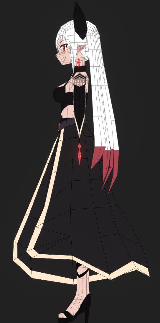 Blitz_3D's tweet photo. Akuma girl 😈
#lowpoly #anime #3D #demongirl #cute #blender https://t.co/juw6yCtMtK