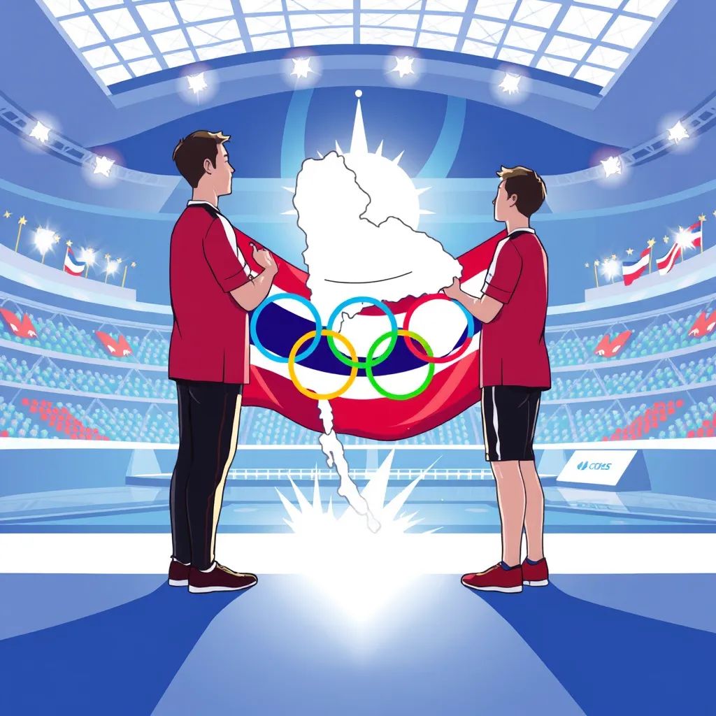 JaideeNews's tweet image. 📰 ไทยแสดงความพร้อมอย่างเต็มที่ต่อ IOC ในการตรวจสถานที่ ก่อนลุ้นเป็นเจ้าภาพยูธโอลิมปิก 2030

Thailand Demonstrates Strong Readiness to IOC for Youth Olympics 2030 Bid

Read more: jaideenews.com/article/855

#JaiDeeNews #Thailand #Kindness