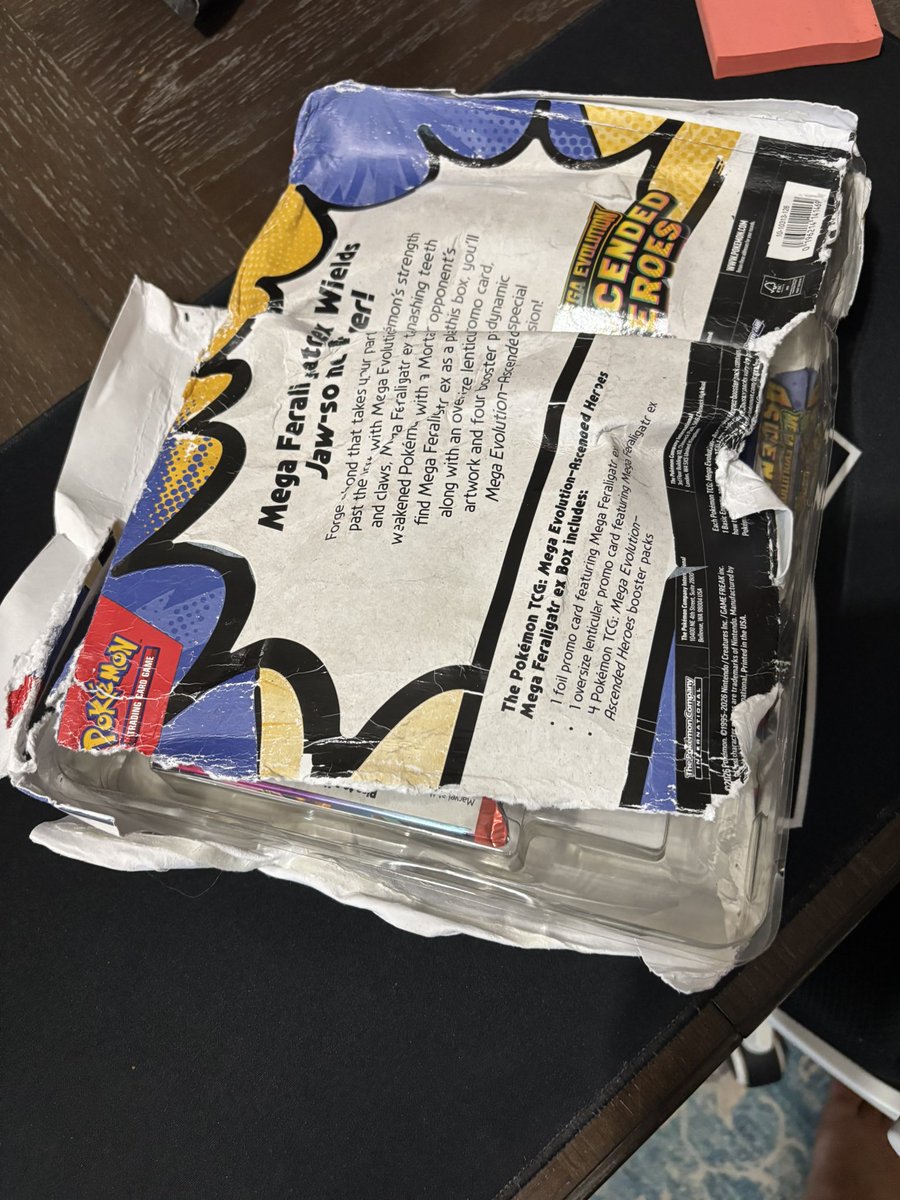 AFCOP13's tweet photo. @wizebuddha If the cards were damaged I would but I’m about as honest as you can get. I do want them to know this is a pretty dirty move. They should have to notify the customer. This to me is just wild. 😂 https://t.co/05gLqck2xE
