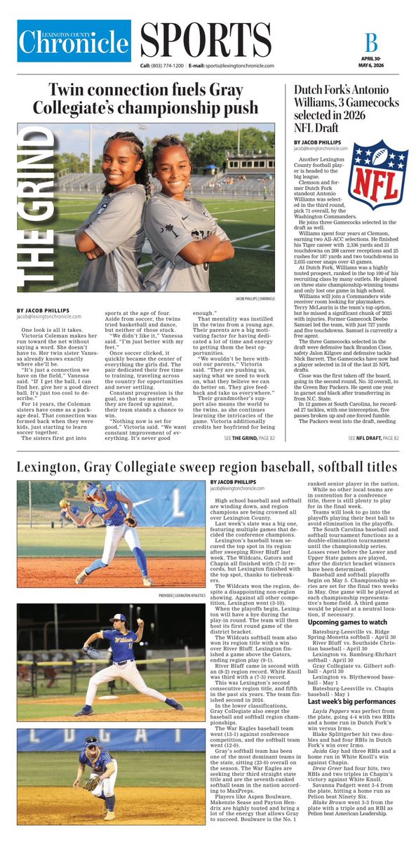 Lexington County Chronicle tweet media