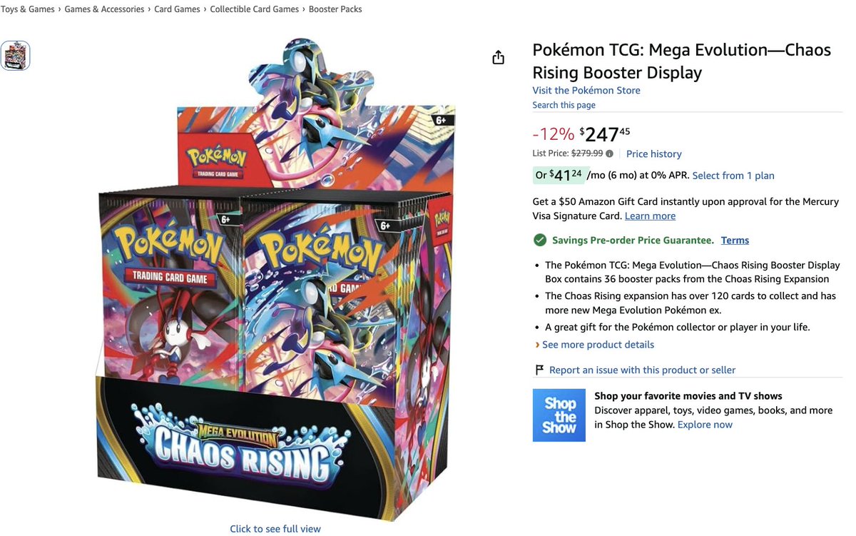 Pokémon Deals, Restock and Alerts tweet media