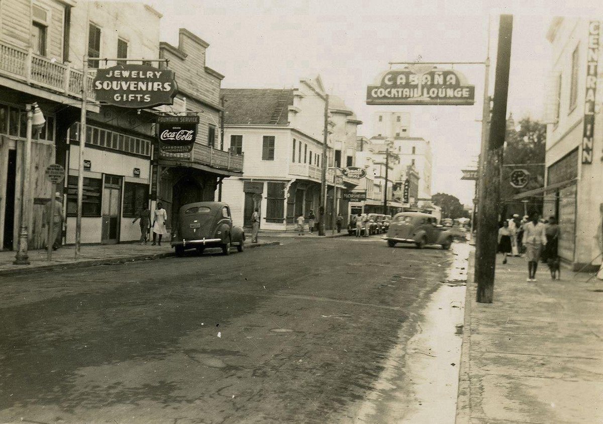 BeachFrmFL's tweet image. Duval Street, Key West, #Florida - 1944
