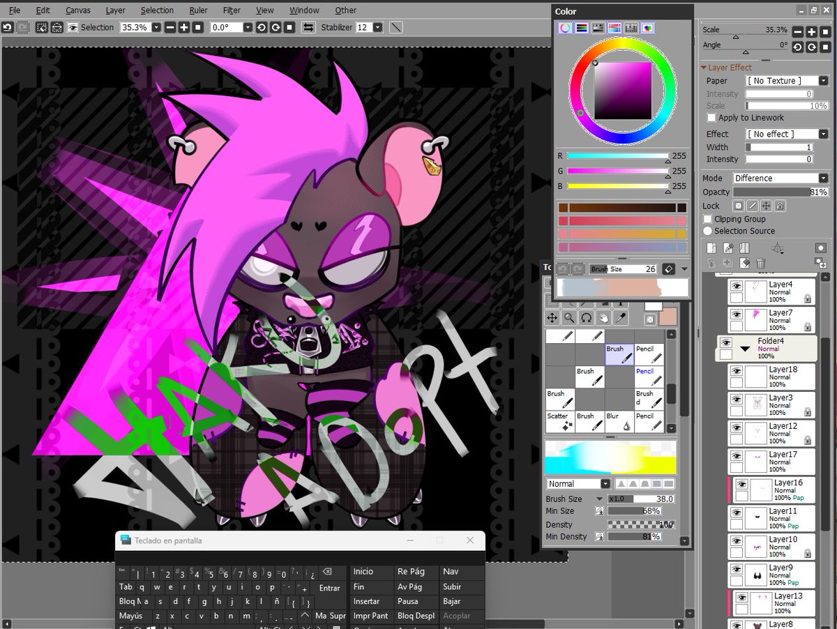 Obsolete madness (Commissions status! open slots) tweet media