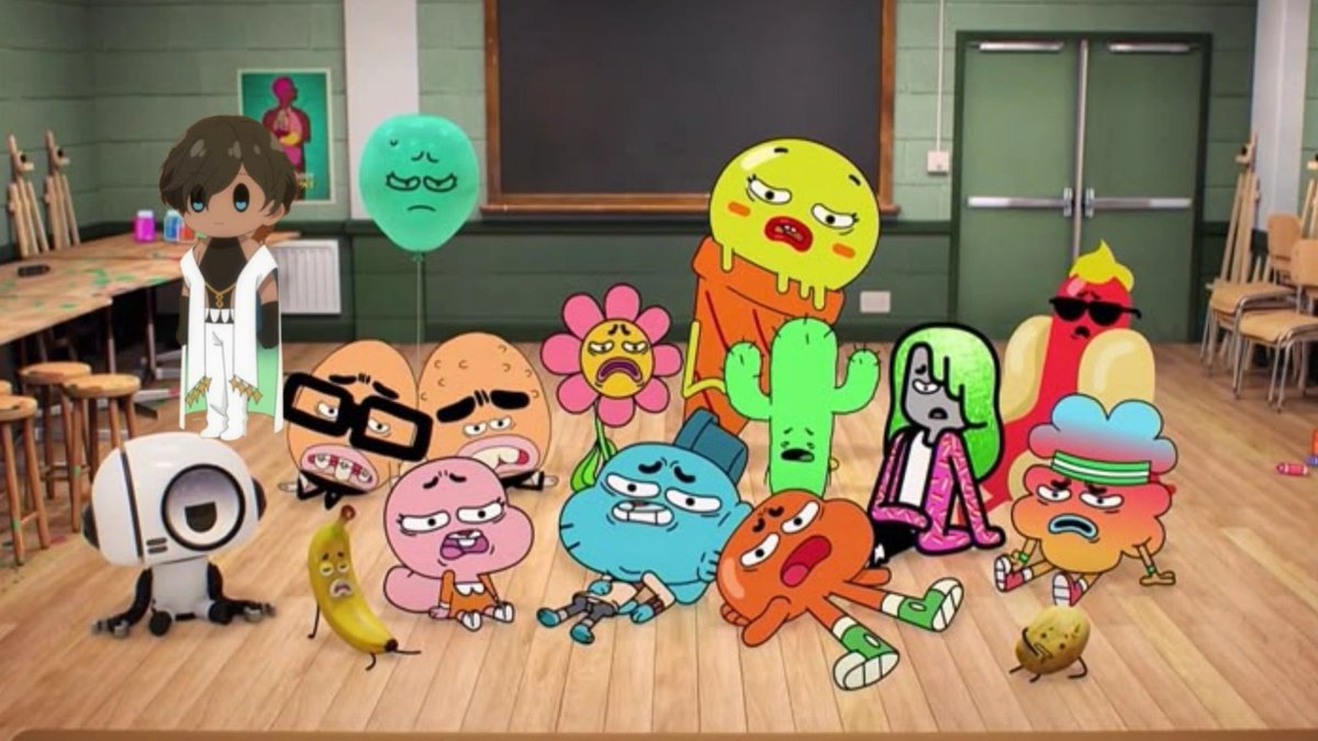 taejyie's tweet photo. Simeon from the amazing world of gumball. https://t.co/E0puQpPgWE