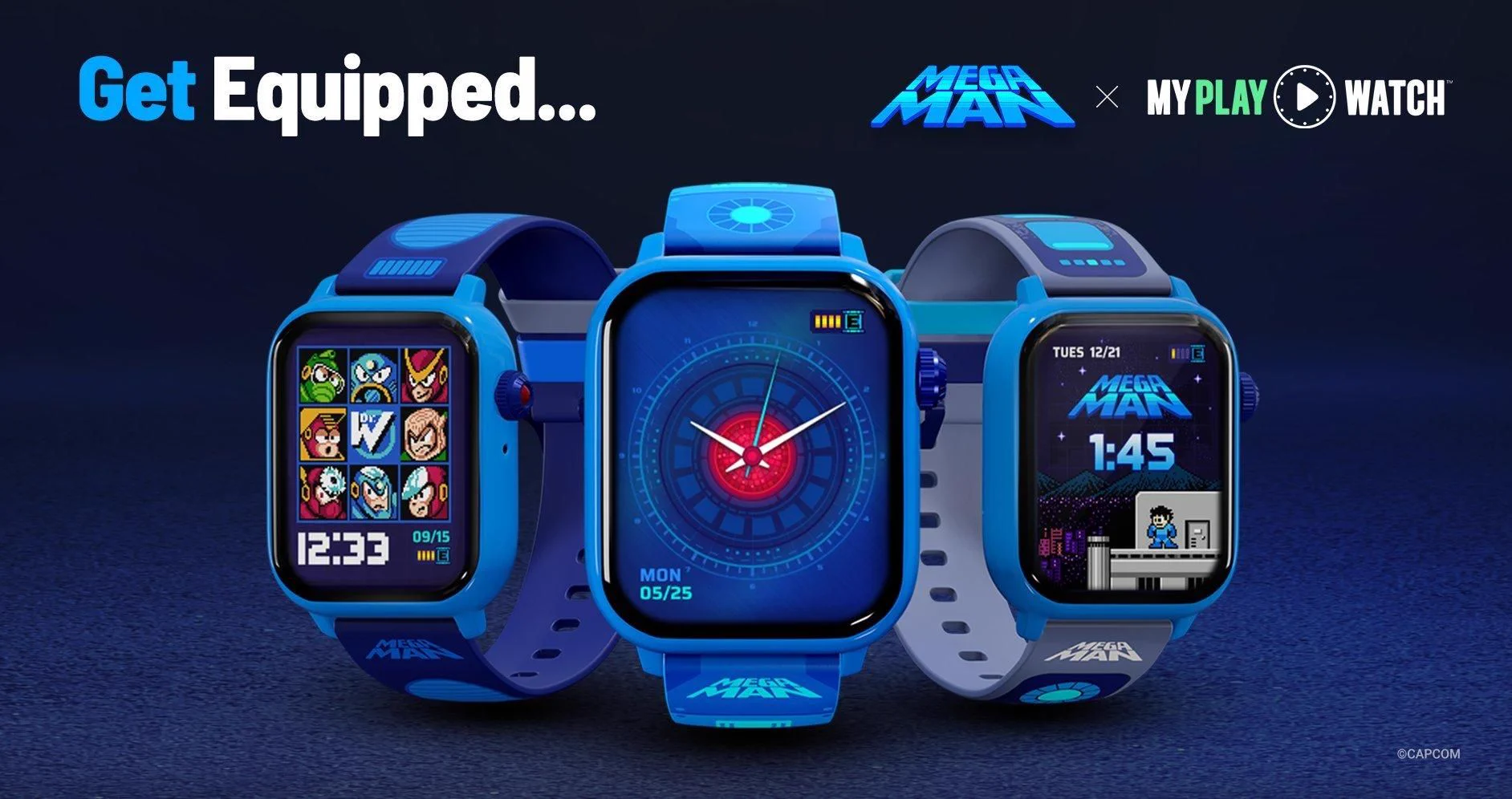 Mega Man Retro Play Watch 本体　ロックマン2 デイリーガジェット on X: 