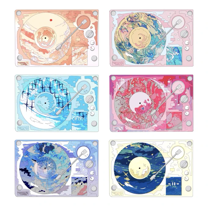 こんな絵を描いています! 次の「小物シリーズ」は何を描いてほしいですか? リプライで募集中𓅫