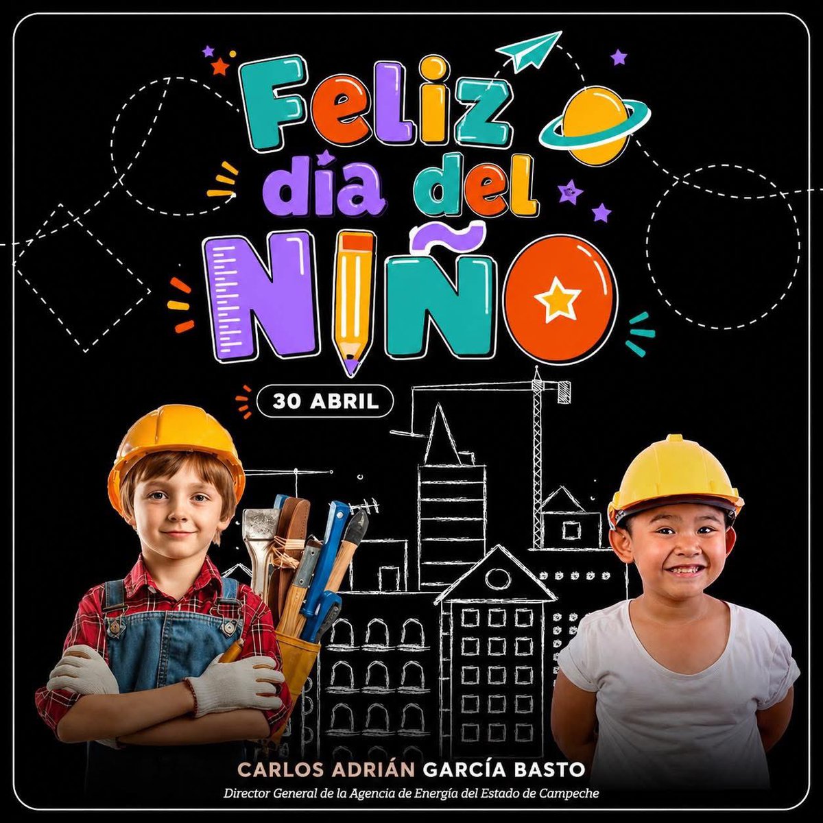 CarlosAGB86's tweet image. 👧🏼👦🏻 Hoy celebramos la importancia de las niñas y niños, quienes representan la esperanza y el futuro de nuestra sociedad. Trabajamos cada día por construir un mundo más justo y lleno de posibilidades para ellos ¡Feliz Día del Niño! 🍭

#GobiernoDeTodosTransforma🚩 #AEEC #Energía