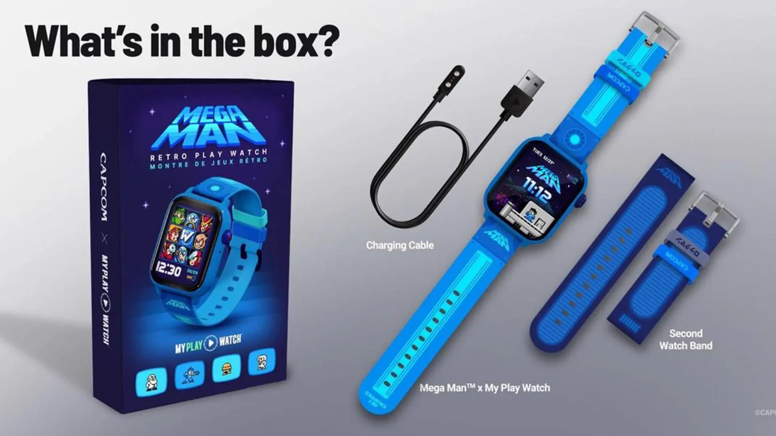 Mega Man Retro Play Watch 本体　ロックマン2 デイリーガジェット on X: 