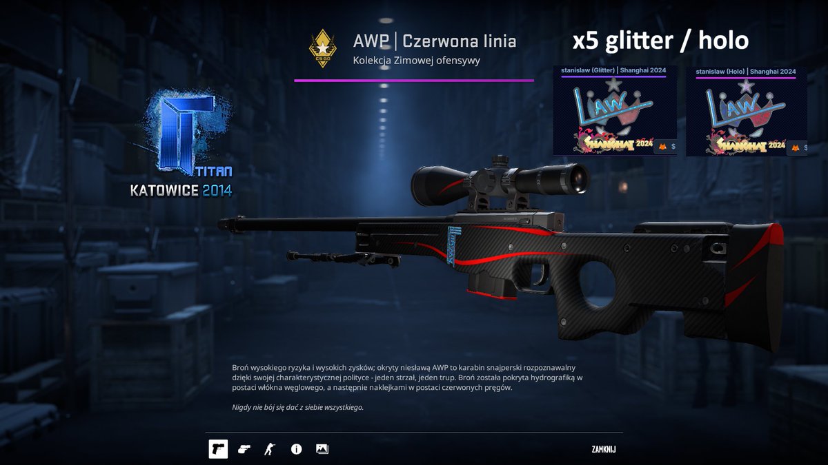 GhostHouseSol's tweet photo. 🚨🚨NEW Fake Titan Holo / Paper🚨🚨
@cs2stickercraft @ohnePixel @dima_wallhacks @ArowCS  @ThourCS2 @cs2news @CS2News_EN 
@CS2Crafts @TechsavvyCS @R20_cs @fanocsgo 
@whitemarketcsgo @csmoneytrade @CSGO500
@Ozzny_CS2
#cs2 #craft #cscraft #cs2craft #csskins #ohnepixel #arrowcs https://t.co/Msv9Z47iCu