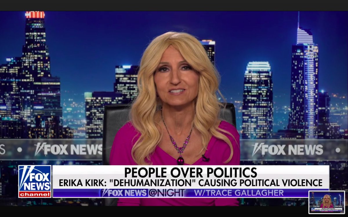 WendyPatrickPhD's tweet image. Discussing the importance of #kindness and #compassion amidst disagreement on @foxnewsnight @FoxNews with @MikeEmanuelFox