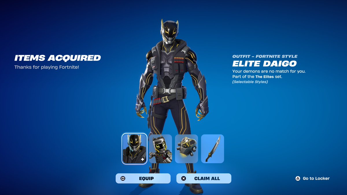 FortniteFNLK's tweet photo. Fortnite Elite Daigo Skin Giveaway 🎁

To Enter: 
❤️♻️ LIKE &amp; RETWEET
📲 FOLLOW @FortniteFNLK @braniyt 
🛑 SUBSCRIBE https://t.co/0sQIWluR6V
🎙️JOIN DISCORD https://t.co/WdRCsdUAQq
✅ COMMENT “DONE” https://t.co/rmpqRj07SV