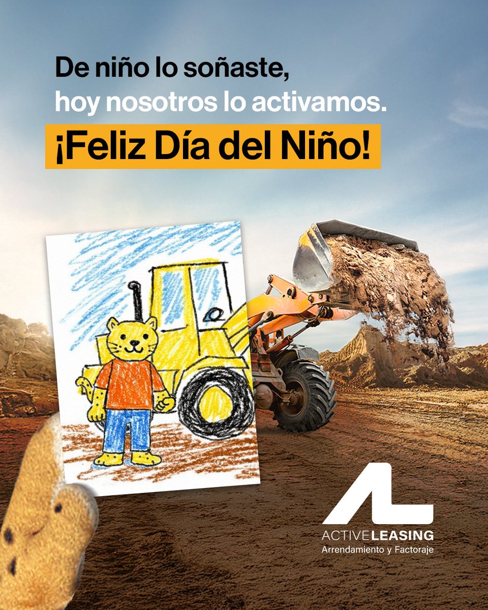 activeleasing's tweet photo. No lo dejes en sueños, ya es hora de hacer crecer tu empresa con #ActiveLeasing. 

#TakeItEasyTakeItLeasing #DíaDelNiño https://t.co/g3f2WVPs1f