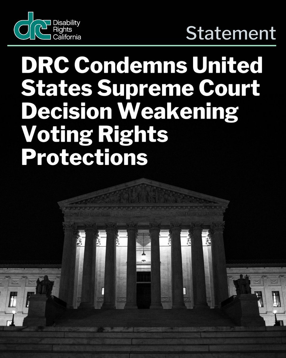 Disability Rights California tweet media