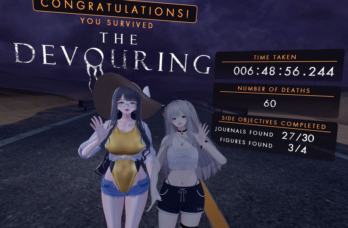 「The Devouring」（その3） 厨房で「晩餐」の準備を行う元凶の怪物との最終対決を経て異界に屋敷から脱出。クリアまで7時間かかりまし ...