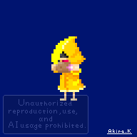 akifato8's tweet image. 肉を喰うシックスちゃん。
#ドット絵 #pixelart #リトルナイトメア