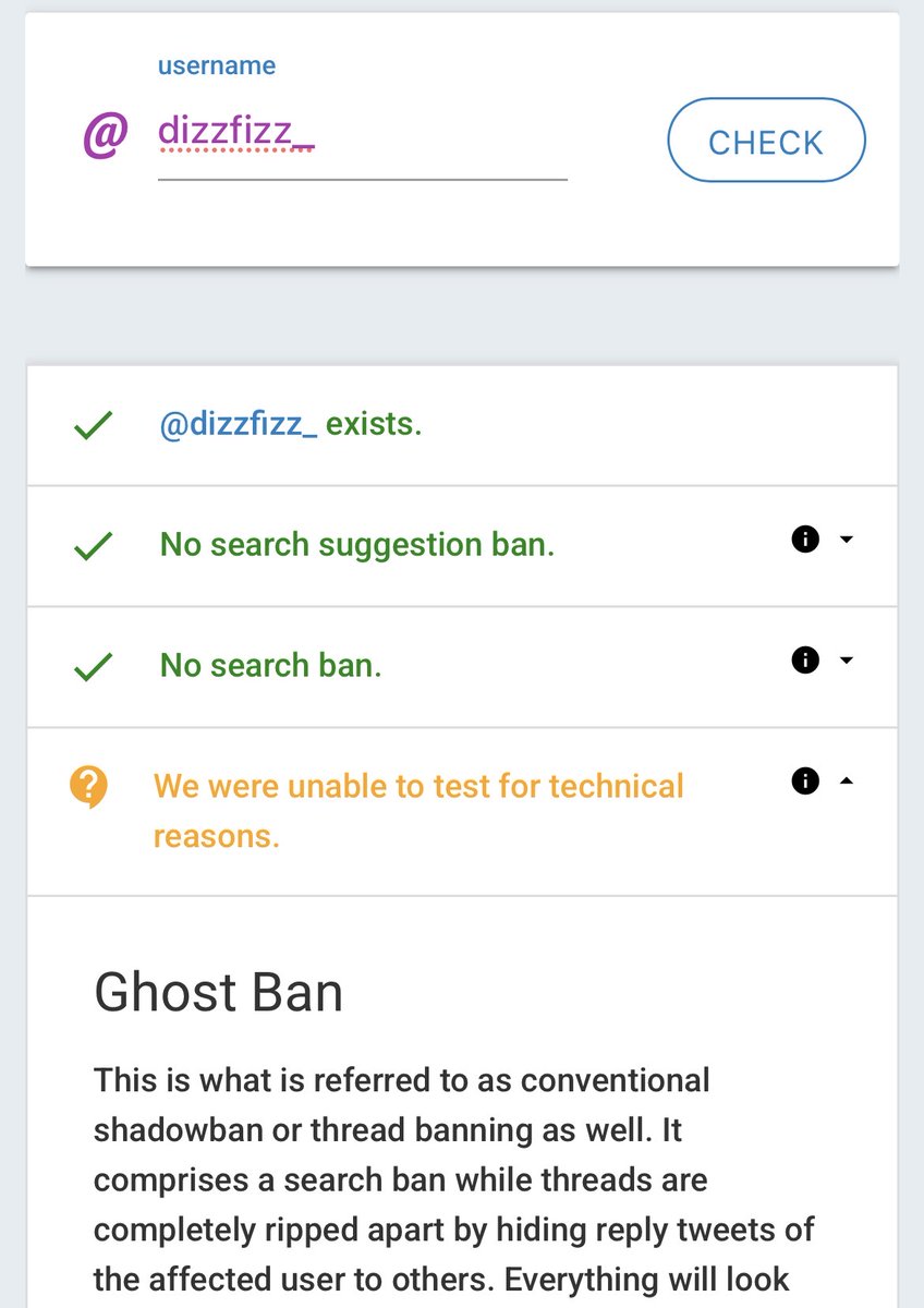 dizzfizz_'s tweet photo. so i did a lil check aaaaand yea that checks out im officially shadowbanned hooway https://t.co/IpySiIRT2j