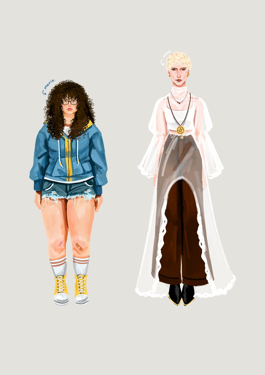 ellydraw's tweet photo. Desenhos rapidinhas da Maria e Lena de #Hexatombe no meu estilo https://t.co/qzTRxSLzus