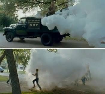I wonder if it made us stronger?? Haha 😂 As kids, we used to run behind the mosquito🦟 fogger truck here in Houston. Yikes! <a href="/RobertKennedyJr/">Robert F. Kennedy Jr</a>