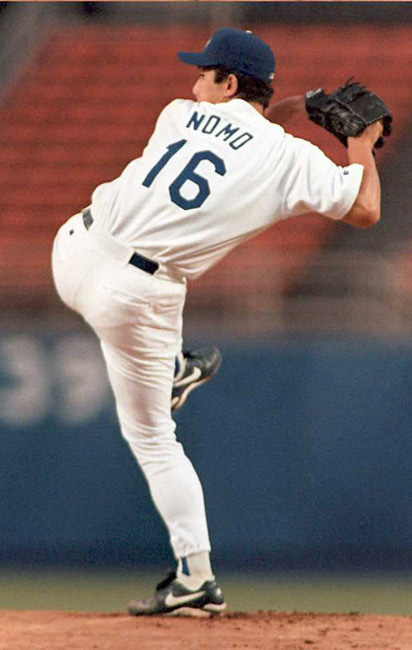 今日は1995年（平成7年）ロサンゼルス・ドジャースの野茂英雄投手が