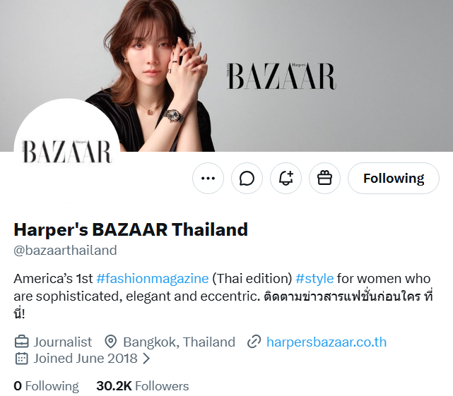 Orm Kornnaphat x Bvlgari on BAZAAR Thailand's X and Facebook Header ✨😍
 
#OrmKornnaphat #ออมกรณ์นภัส <a href="/ormmormm/">orm kornnaphat🌈</a>
#OrmFriendOfBvlgari #Bvlgari <a href="/Bulgariofficial/">Bvlgari</a>
#BAZAARThailandxOrmKornnaphat <a href="/bazaarthailand/">Harper's BAZAAR Thailand</a>