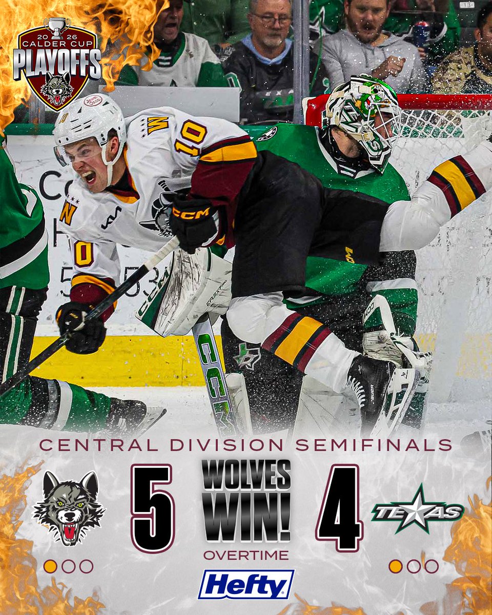 x- Chicago Wolves tweet media